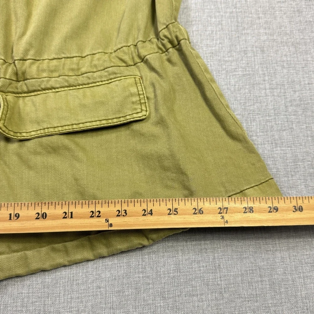 Free People Seize The Day‎ Oversided Military Jacket Womens Large Green